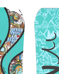 Hip Heads X Gilson Hippi Stick - Limited Edition Freestyle Camber Snowboard