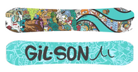Hip Heads X Gilson Hippi Stick - Limited Edition Freestyle Camber Snowboard