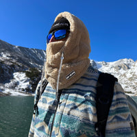 Plush Tan Balaclava