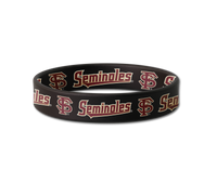 .Florida State Seminoles NCAA Black Bracelet Hair Tie