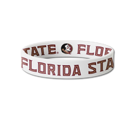 Florida State Seminoles NCAA White Bracelet Hair Tie