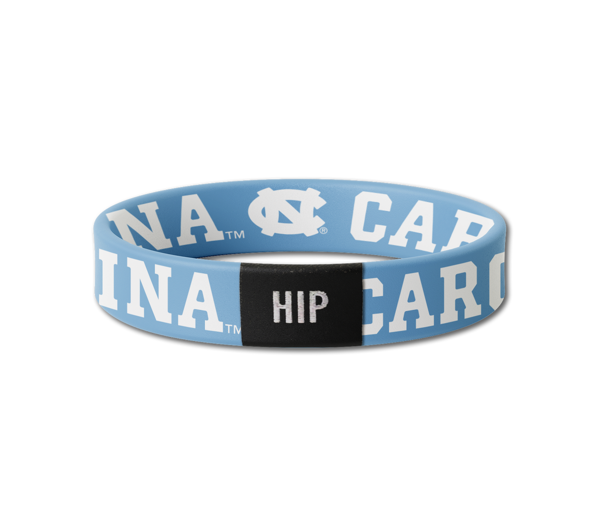 UNC Tar Heels NCAA Carolina Blue Bracelet Hair Tie