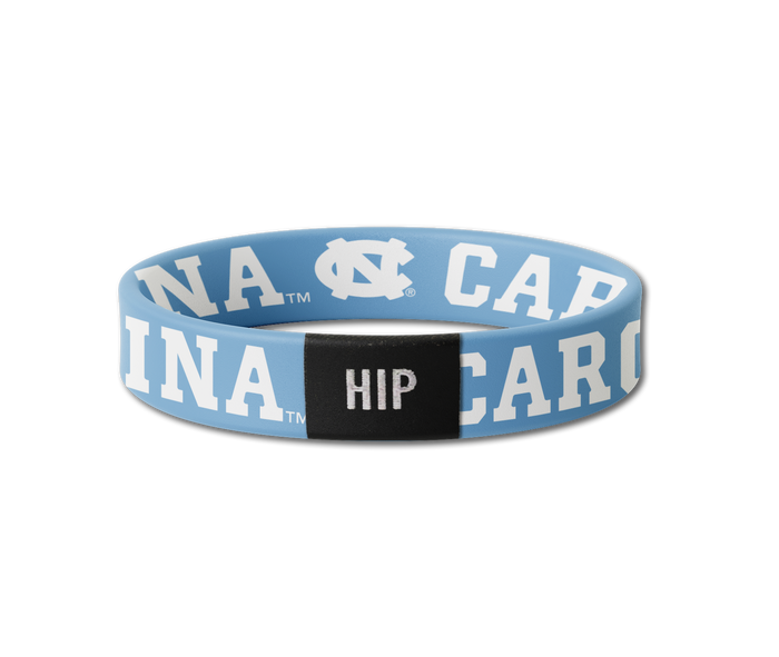 UNC Tar Heels NCAA Carolina Blue Bracelet Hair Tie