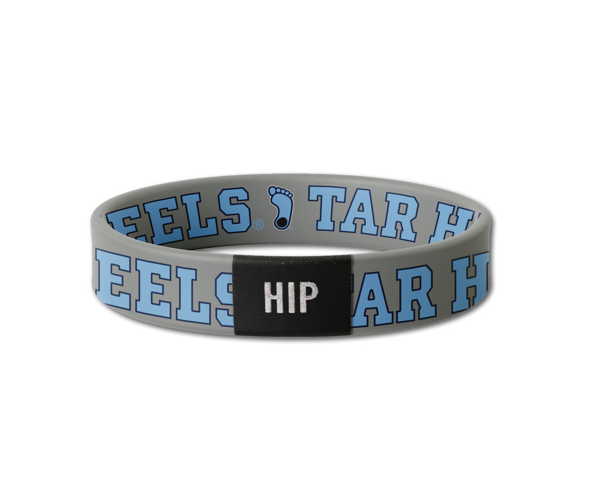 UNC Tar Heels NCAA Grey Bracelet Hair Tie