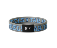 UNC Tar Heels NCAA Grey Bracelet Hair Tie