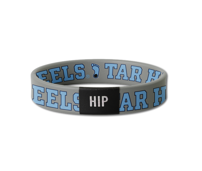 UNC Tar Heels NCAA Grey Bracelet Hair Tie