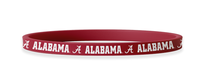 Alabama Crimson Tide NCAA Crimson Red Non-Slip Thin Headband