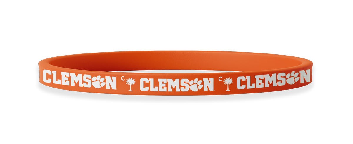 Clemson Tigers NCAA Palmetto Orange Non-Slip Thin Headband
