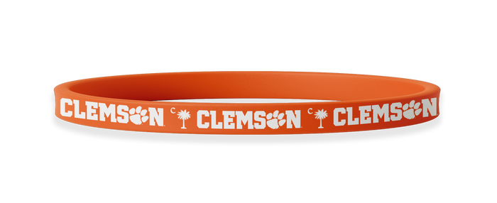 Clemson Tigers NCAA Palmetto Orange Non-Slip Thin Headband