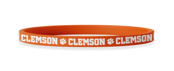 Clemson Tigers NCAA Orange Non-Slip Thin Headband