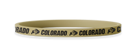 Colorado Buffaloes NCAA Gold Non-Slip Thin Headband