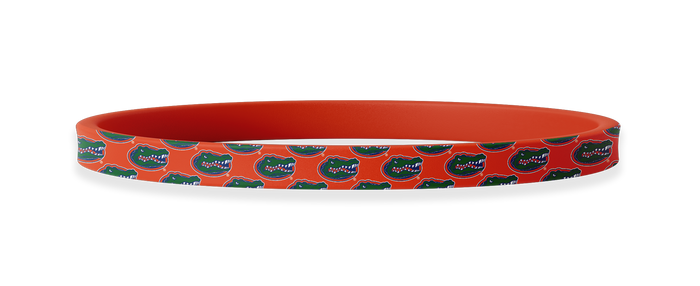Florida Gators NCAA Orange Non-Slip Thin Headband