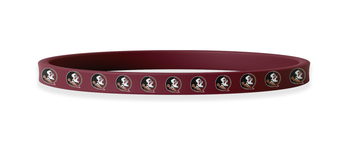 Florida State Seminoles NCAA Garnet Non-Slip Thin Headband