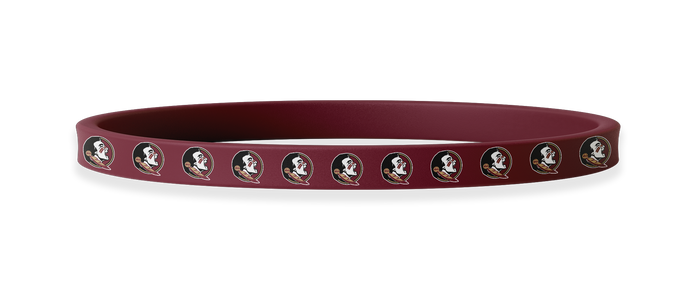 Florida State Seminoles NCAA Garnet Non-Slip Thin Headband