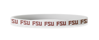 Florida State Seminoles FSU White Non-Slip Thin Headband