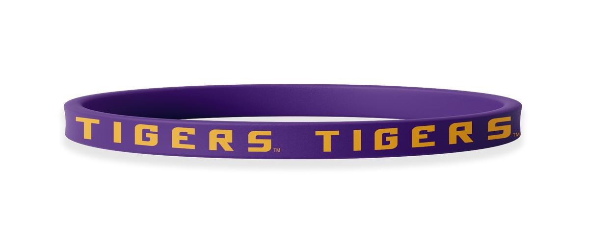 LSU Tigers NCAA TIGERS Purple Non-Slip Thin Headband