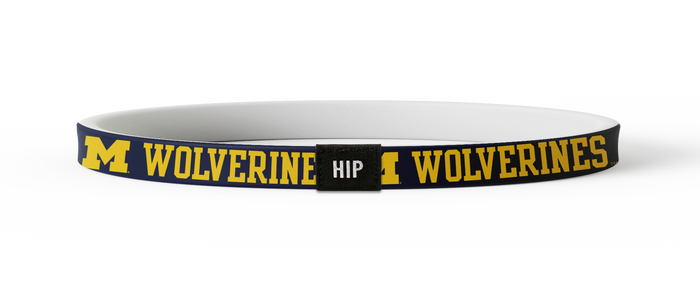 MIchigan Wolverines NCAA Wolverines Non-Slip Thin Headband