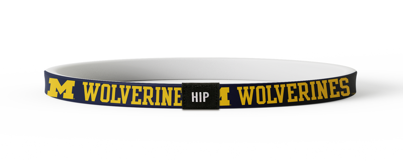 MIchigan Wolverines NCAA Wolverines Non-Slip Thin Headband