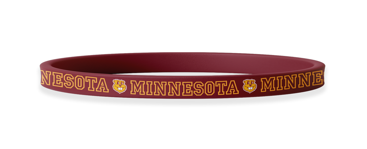 Minnesota Golden Gophers NCAA Maroon Non-Slip Thin Headband