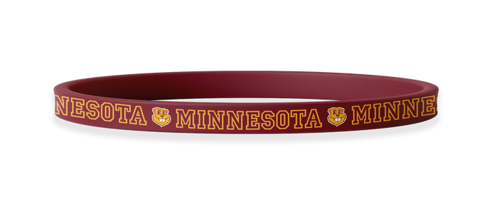 Minnesota Golden Gophers NCAA Maroon Non-Slip Thin Headband