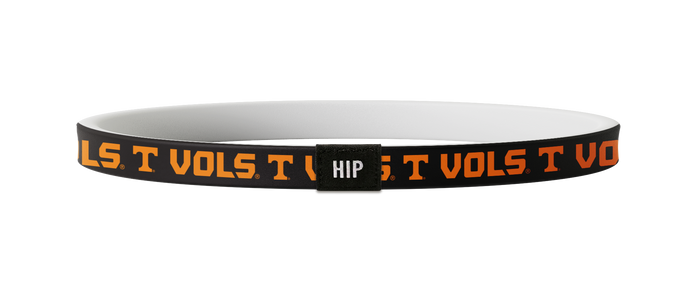 Tennessee Volunteers NCAA Black Non-Slip Thin Headband