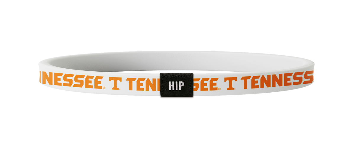 Tennessee Volunteers NCAA White Non-Slip Thin Headband