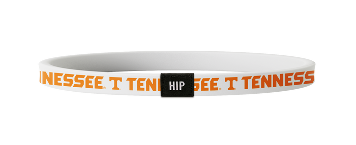 Tennessee Volunteers NCAA White Non-Slip Thin Headband