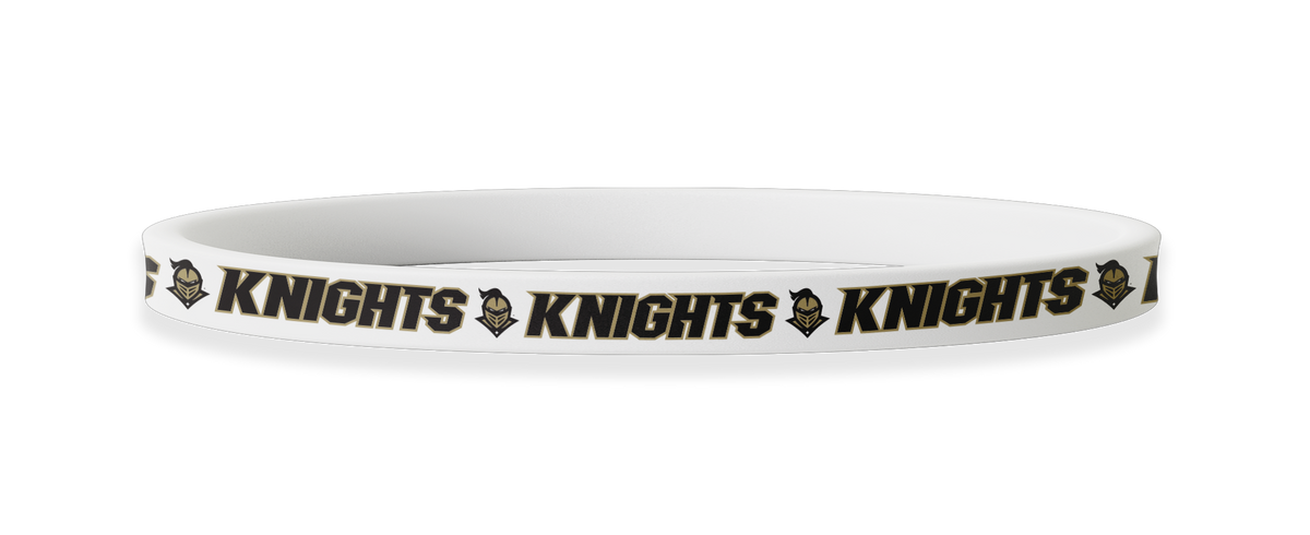 UCF Knights NCAA White Non-Slip Thin Headband