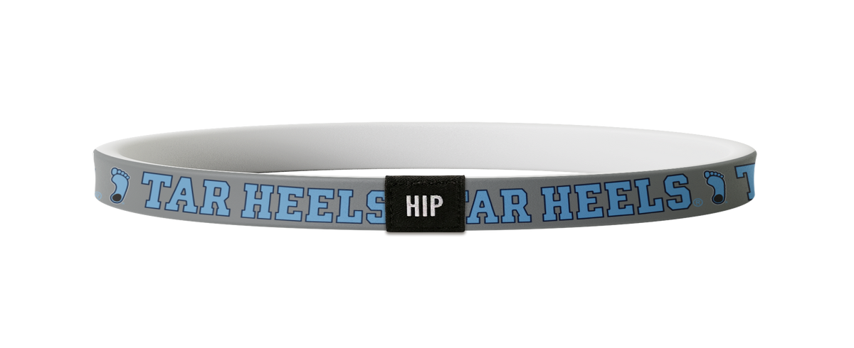 UNC Tar Heels NCAA Grey Non-Slip Thin Headband