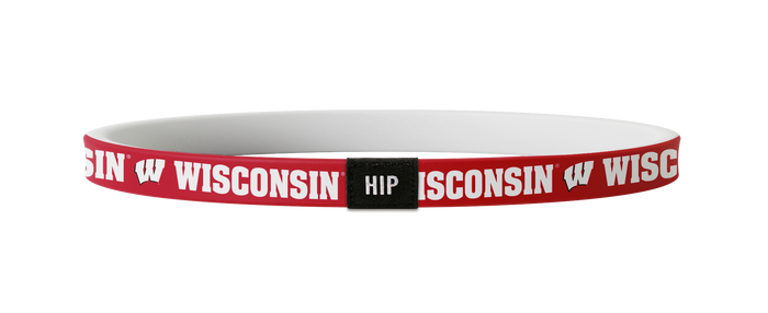 Wisconsin Badgers NCAA Red Non-Slip Thin Headband