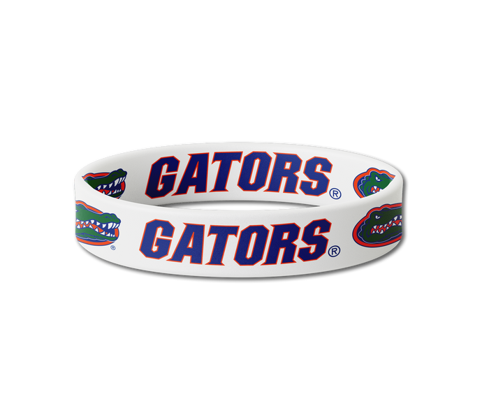 Florida Gators White Bracelet | Hair Tie | Official NCAA Gameday Jewelry