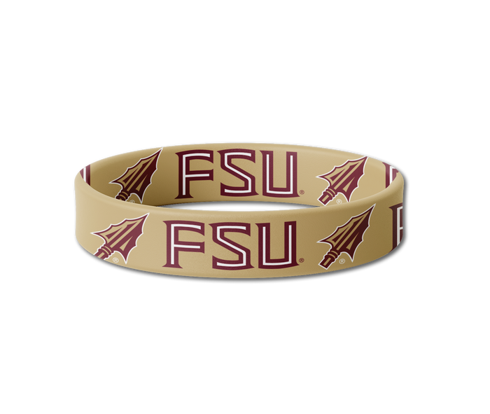 Florida State Seminoles FSU Arrow Gold Bracelet | Hair Tie | Official NCAA Gameday Jewelry
