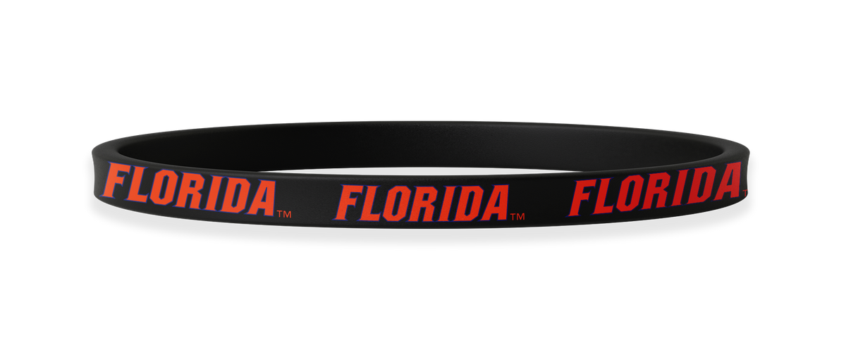 Florida Gators NCAA Florida Black Non-Slip Thin Headband