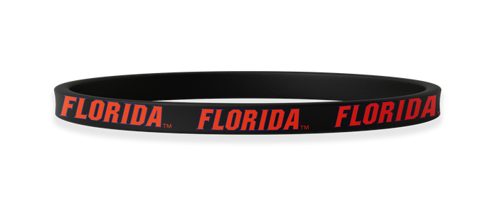 Florida Gators NCAA Florida Black Non-Slip Thin Headband