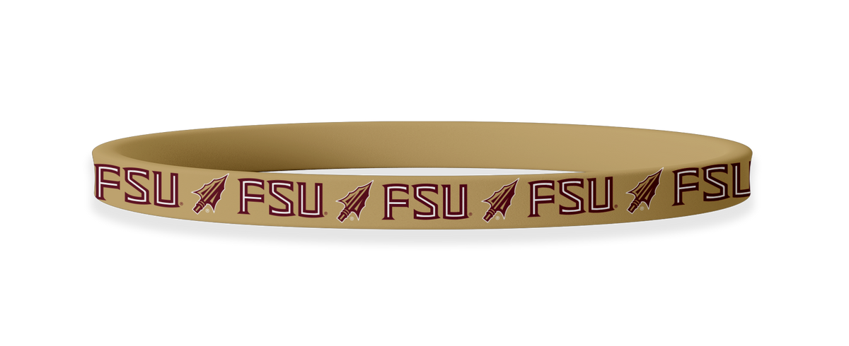 Florida State Seminoles NCAA FSU Gold Non-Slip Thin Headband