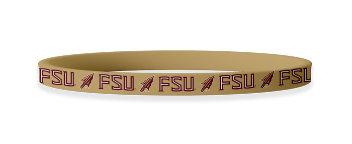 Florida State Seminoles NCAA FSU Gold Non-Slip Thin Headband