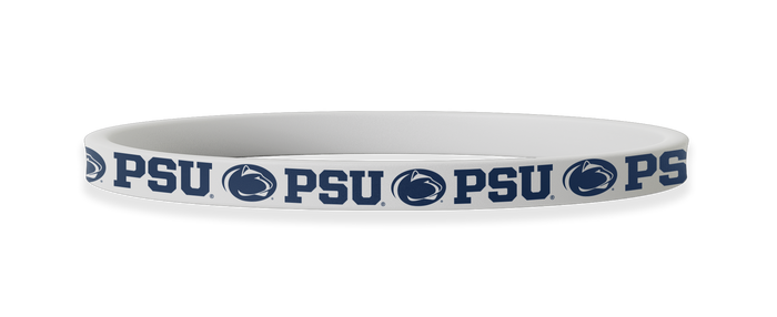 Penn State Nittany Lions PSU White Non-Slip Thin Headband