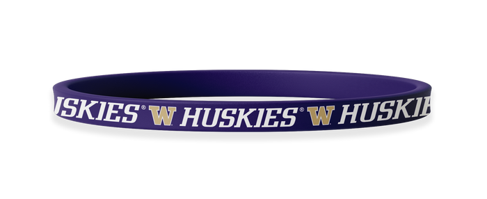 Washington Huskies NCAA Husky Purple Non-Slip Thin Headband
