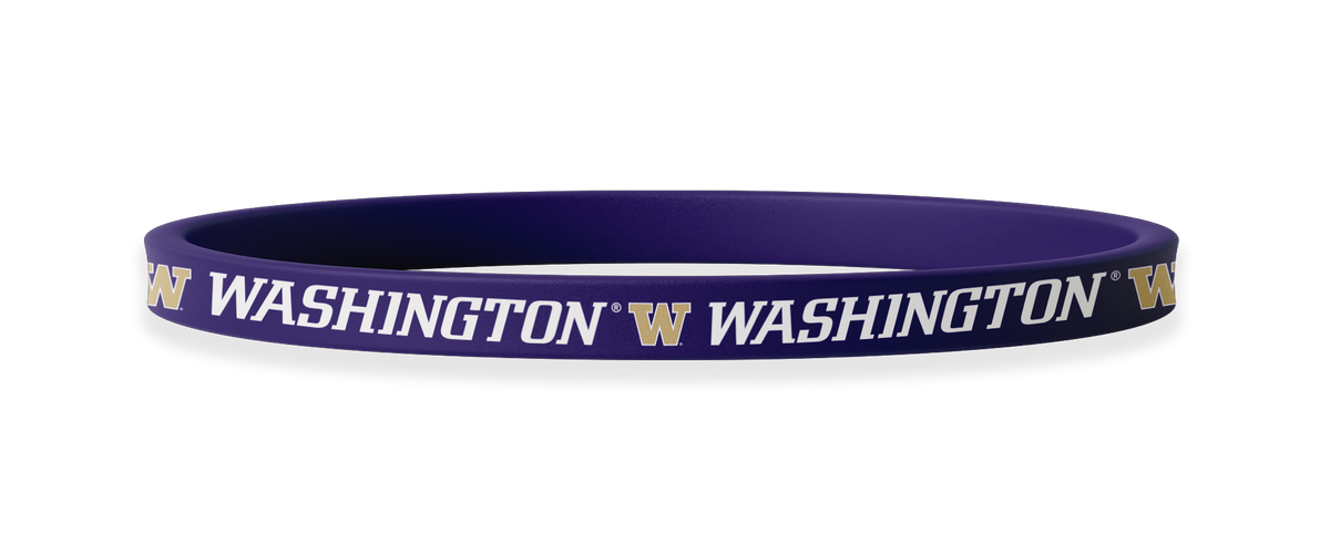 Washington Huskies NCAA Purple Non-Slip Thin Headband