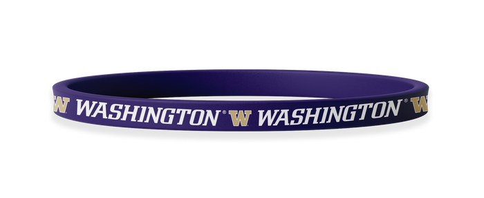 Washington Huskies NCAA Purple Non-Slip Thin Headband