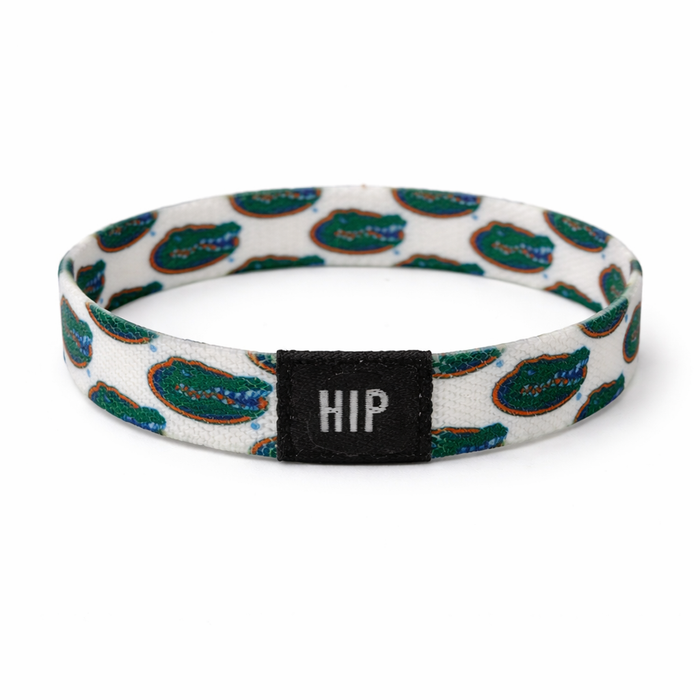 Florida Gators White Bracelet | Hair Tie | Official NCAA Gameday Jewelry