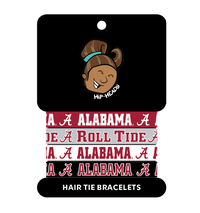 Alabama Crimson Tide NCAA Set 4-Pack Bracelet Hair Ties