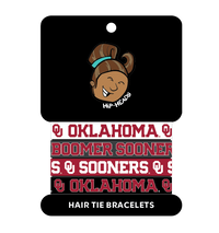 Oklahoma Sooners NCAA Set 4-Pack Bracelet Hair Ties