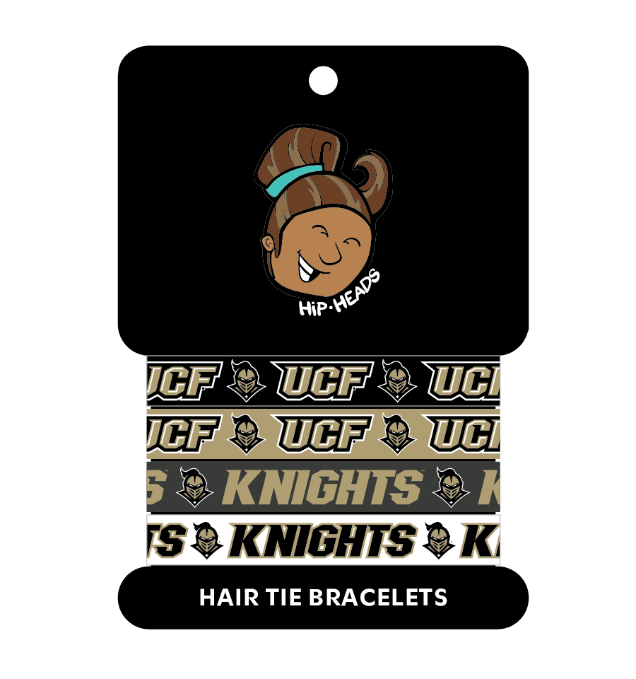 UCF Knights NCAA Set 4-Pack Bracelet Hair Ties