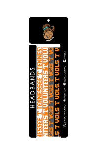 Tennessee Volunteers NCCA Set 4-Pack Non-Slip Thin Headbands