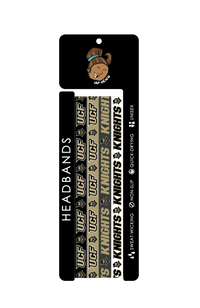UCF Knights NCAA 4-Pack Non-Slip Thin Headbands