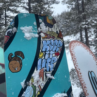 Hip Heads X Gilson Hippi Stick - Limited Edition Freestyle Camber Snowboard