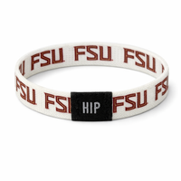 Florida State Seminoles NCAA FSU White Bracelet Hair Tie