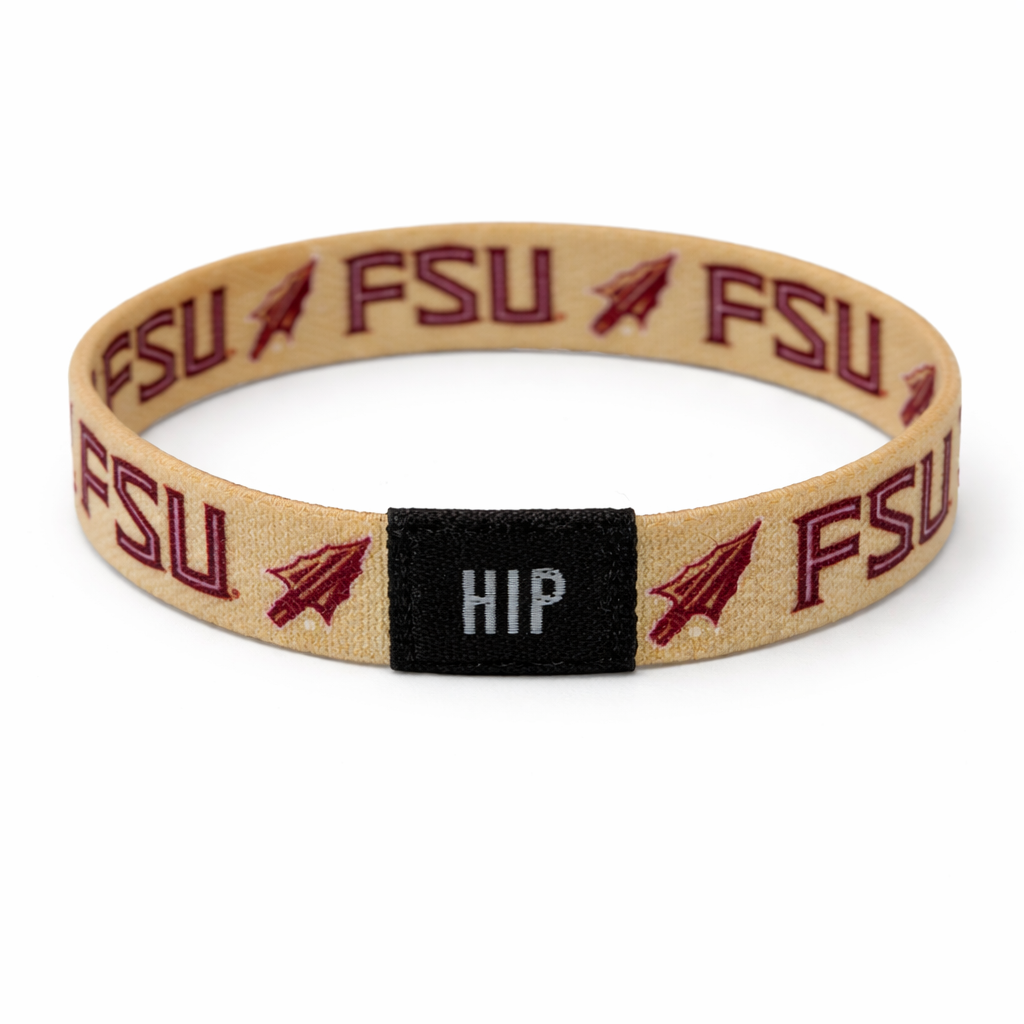 Florida State Seminoles NCAA FSU Gold Bracelet Hair Tie