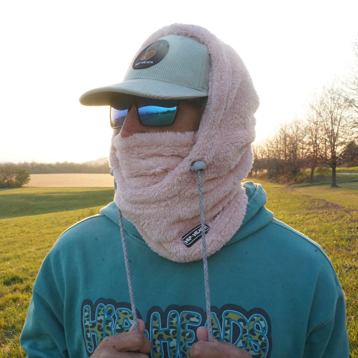 Plush Pink Balaclava